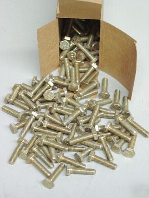 1/4 x 1 grade 8 bolts, fine thread, qty (100)
