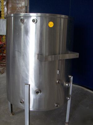 165 gallon 316 stainless steel mixer tank