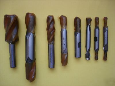 8 hss u.s. made reground end mills