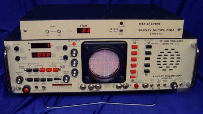 Bradley telcom vf line analyzer pc-1C-d w p/ar adapter