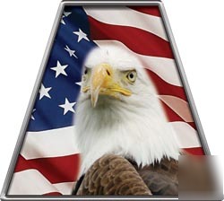 Firefighter helmet reflective tetrahedrons FF66 eagle