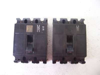 Heinemann 3-pole 480V circuit breaker lot of 2