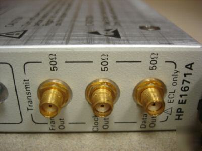 Hp E1671A sonet/sdh transport oh generator 75000 series