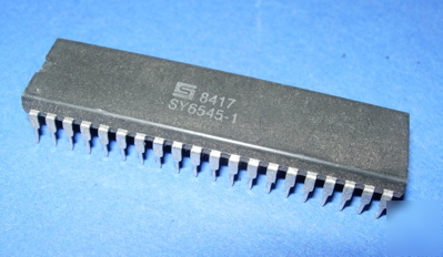 Lsi SY6545-1 crt cont synertek vintage