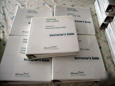 Mastering cnc lathes training systems inst. guides set