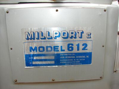 Millport ii 612 surface grinder machine magnetic chuck