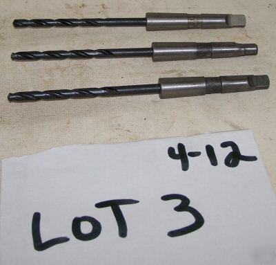 New 3 tapered shank 7/32