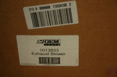 New icp heil fast oem 1013833 exhaust blower 