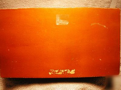Precision gauge blocks / jo blocks