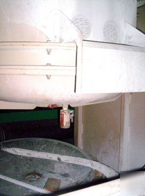 Rotomax centrifugal disc finisher, roto screener