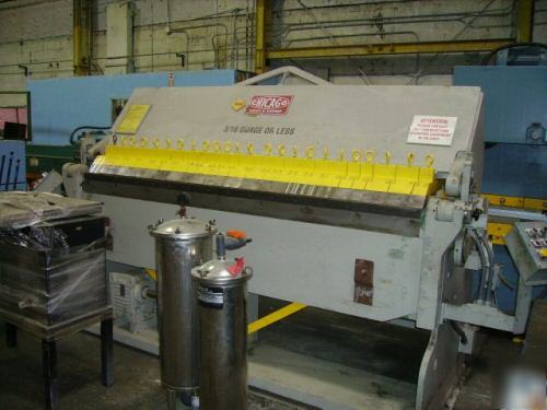 Used dreis & krump box & pan power leaf brake 96