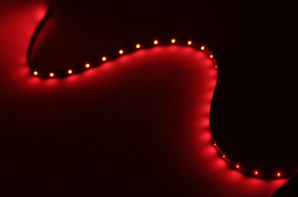 F s/h 1200MM flexible led super thin strip w/30PCS red