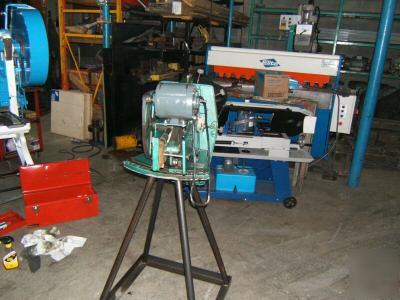 Foley / vollmer automatic saw grinder, circular / band