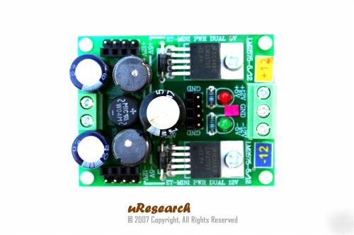 Mini-dc-DUALPWR12 (+12 & -12V pwr sup) basic stamp, pic