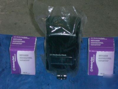 New kimberly clark 800 ml soap dispenser w/ two refills