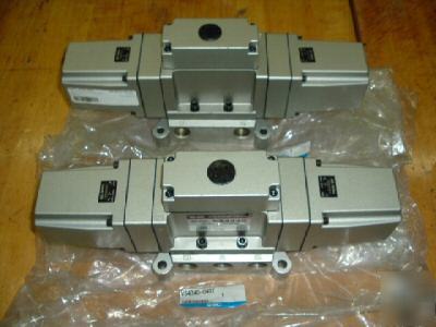 New smc VS4340-043T solenoid valves (2) 