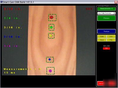 Smart-cam cmm on-screen measurement software