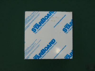 White starboard plastic sheet hdpe 1/4