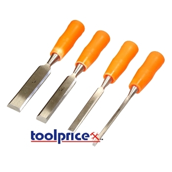 4 pc wood working chisel tool set