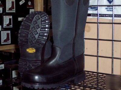 Firefighter warrington bunker boots 4132SG 10.5D