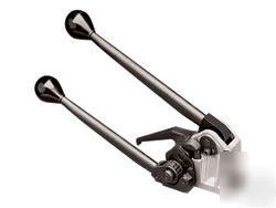Heavy duty steel strapping tool - no seals required 
