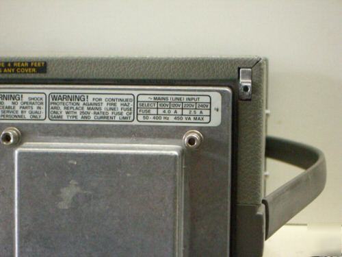 Hp 8664A signal generator, 100 khz - 3 ghz w/ opt. 004