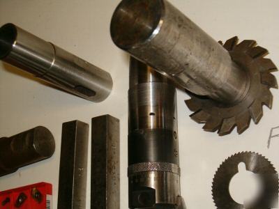 Lot home made cutter and boring bar
