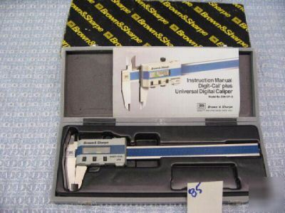 R85/ brown & sharpe universal digital caliper 599-571-3