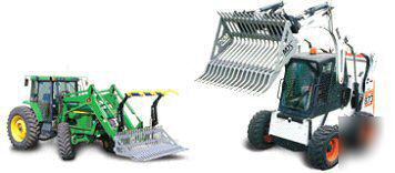 XRB7' rock bucket, dirt sifter,sifting,screen,screening